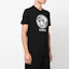 Details for VERSACE FW22 Black Letter Graphic Crew Neck T-Shirt 1006984-1A04967-1B000