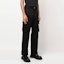 Details for VERSACE FW22 Black Loose Fit Straight Casual Pants 1006939-1A05084-1B000