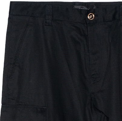 VERSACE FW22 Black Loose Fit Straight Casual Pants 1006939-1A05084-1B000 Sizing VERSACE FW22 Black Loose Fit Straight Casual Pants 1006939-1A05084-1B000