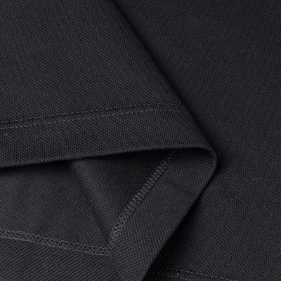 VERSACE FW22 Black Polo Shirt with Embroidered Lettering 1008503-1A06081-1B000 1