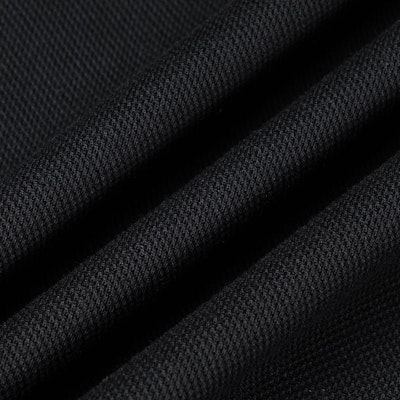 VERSACE FW22 Black Polo Shirt with Embroidered Lettering 1008503-1A06081-1B000 2