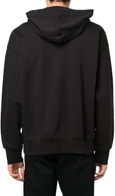 VERSACE FW22 Sudadera Negra Rayada con Logo y Capucha Ajustable Mangas Largas 73GAIP10-CF00P-899 Shop VERSACE FW22 Sudadera Negra Rayada con Logo y Capucha Ajustable Mangas Largas 73GAIP10-CF00P-899