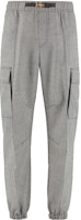 VERSACE FW22 Grey Checkered Knit Jogger Pants Casual Style. 1006029-1A04124-2W020 VERSACE FW22 Grey Checkered Knit Jogger Pants Casual Style. 1006029-1A04124-2W020