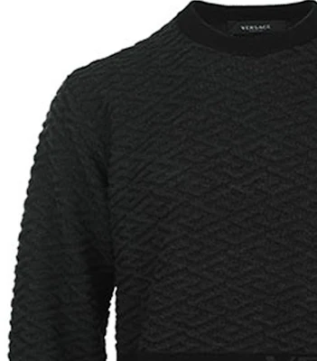 VERSACE FW22 Grey Knit Pullover Wool Sweater. 1005942-1A04073-1B000 Purchase VERSACE FW22 Grey Knit Pullover Wool Sweater. 1005942-1A04073-1B000