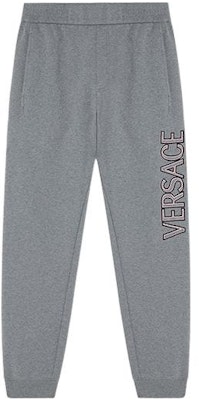 VERSACE FW22 Joggers Grises de Punto con Letra y Cintura Elástica. 1004011-1A02880-1E090 Buy VERSACE FW22 Joggers Grises de Punto con Letra y Cintura Elástica. 1004011-1A02880-1E090