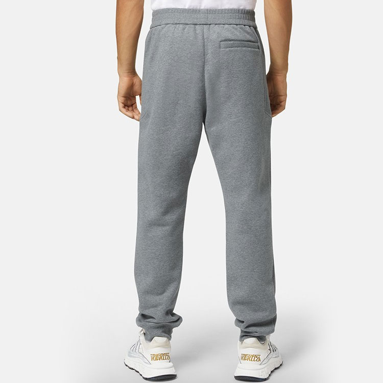 Shop VERSACE FW22 Joggers Grises de Punto con Letra y Cintura Elástica. 1004011-1A02880-1E090