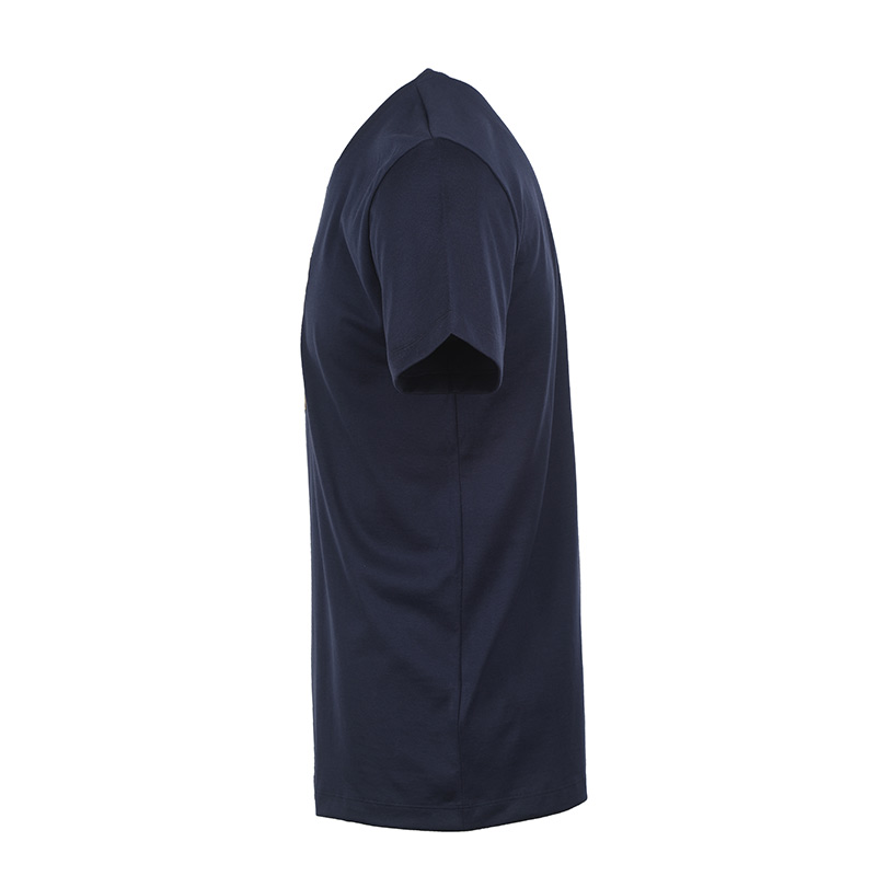 VERSACE FW22  Navy Blue Logo Embroidery Crew Neck T-Shirt. 1008469-1A06059-1UE40 圖 4