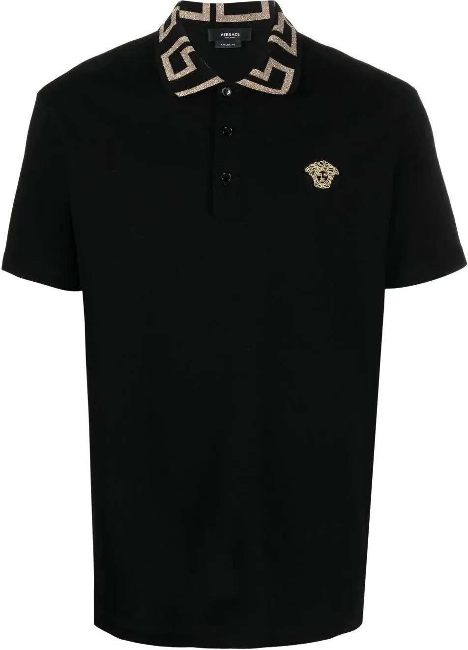 versace-fw-22-printed-button-short-sleeve-polo-shirt-black-a87402-1-a04866-1-b000