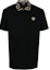 Buy 范思哲 FW22 印花短袖纽扣POLO衫 黑色 A87402-1A04866-1B000
