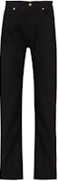 VERSACE FW22 Straight-Leg Medusa Jeans Black A86452-1A03069-1D040 VERSACE FW22 Straight-Leg Medusa Jeans Black A86452-1A03069-1D040