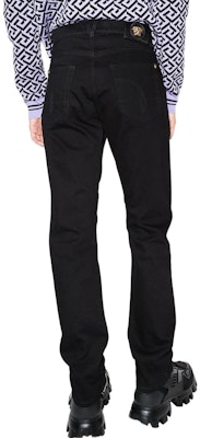 VERSACE FW22 Jeans Hitam Straight-Leg Medusa A86452-1A03069-1D040 Purchase VERSACE FW22 Jeans Hitam Straight-Leg Medusa A86452-1A03069-1D040