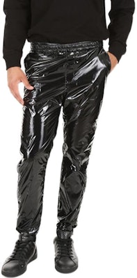 范思哲 FW22 男士黑色涂层弹性腰运动裤 A79839-A222327-A00850 Shop 范思哲 FW22 男士黑色涂层弹性腰运动裤 A79839-A222327-A00850