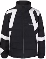 Versace FW22 Greek Key Pattern Puffer Jacket Black 1006427-1A04127-2B020 Versace FW22 Greek Key Pattern Puffer Jacket Black 1006427-1A04127-2B020