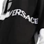 Details for VERSACE FW22 Logo Intarsia Crewneck Sweater Wol Hitam 1005715-1A04088-2B070
