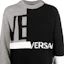 Cheap VERSACE FW22 Logo Intarsia Crewneck Sweater Wol Hitam 1005715-1A04088-2B070