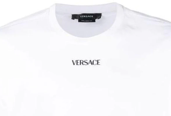 Versace FW22 標誌印花圓領針織毛衣 白色 10060101A041172W580 Details for Versace FW22 標誌印花圓領針織毛衣 白色 10060101A041172W580