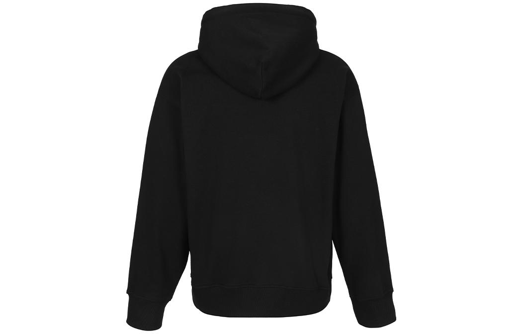 VERSACE FW22 Logo Print Drawstring Hoodie Black - 73GAIT-13CF00T-10977 圖 3