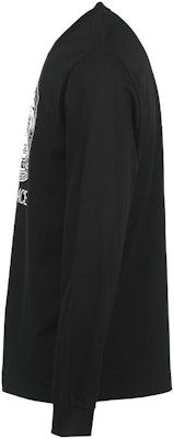 VERSACE FW22 標誌印花長袖休閒T恤 黑色 10070321A049671B000 Shop VERSACE FW22 標誌印花長袖休閒T恤 黑色 10070321A049671B000