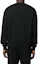 Shop 베르사체 FW22 패턴 크루넥 풀오버 스웨트셔츠 블랙 1006475-1A04480-5B040