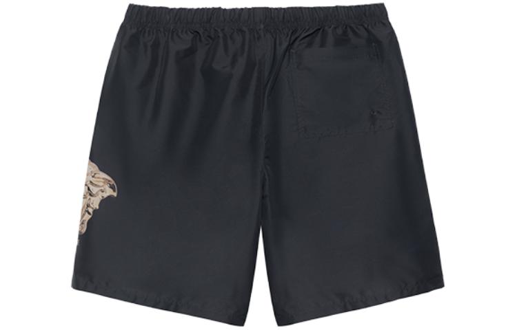 Lookbook VERSACE FW22 Patterned Drawstring Casual Shorts Black Mens. 1001598-1A02835-5B000