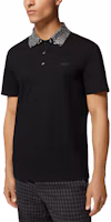 Purchase VERSACE FW22 男士黑色鉚釘短袖Polo衫 1008502-1A06080-1B000