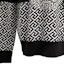 Cheap VERSACE FW23 Black Knit Pullover Sweater with Graphic Print. 1012024-1A07316-2B020