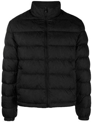 VERSACE FW23 Black Logo Print Long Sleeve Down Jacket 1013537-1A09785-1B000 Buy VERSACE FW23 Black Logo Print Long Sleeve Down Jacket 1013537-1A09785-1B000