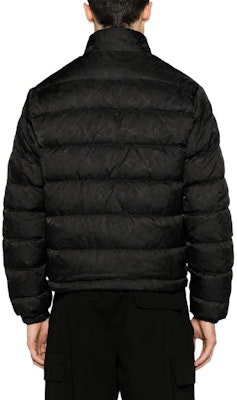 VERSACE FW23 Black Logo Print Long Sleeve Down Jacket 1013537-1A09785-1B000 Shop VERSACE FW23 Black Logo Print Long Sleeve Down Jacket 1013537-1A09785-1B000