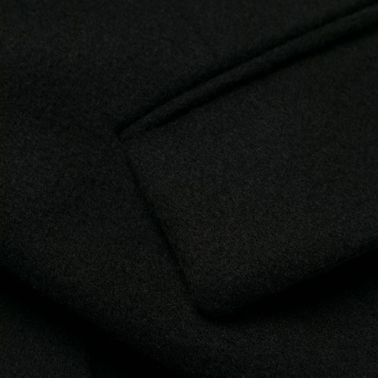 Details for VERSACE 23秋冬 黑色純色單排扣長袖大衣 1010606-1A07656-1B000