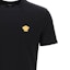 Shop VERSACE FW23 黑色純棉短袖圓領T恤 1008481-1A08489-1B000