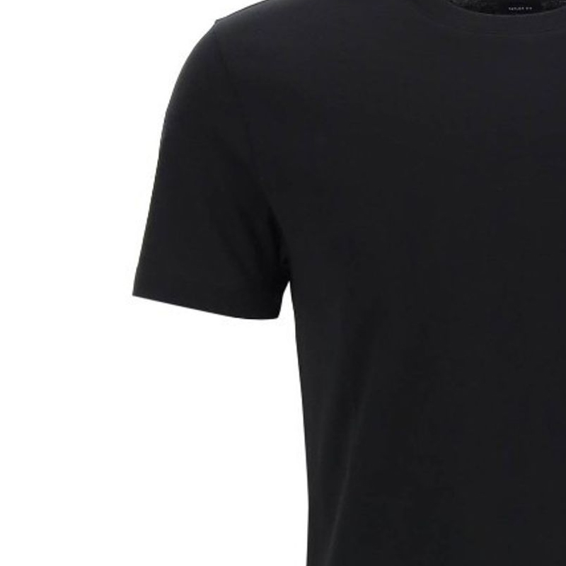 Purchase VERSACE FW23 黑色純棉短袖圓領T恤 1008481-1A08489-1B000