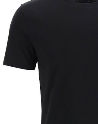 VERSACE FW23 黑色純棉短袖圓領T恤 1008481-1A08489-1B000 Purchase VERSACE FW23 黑色純棉短袖圓領T恤 1008481-1A08489-1B000