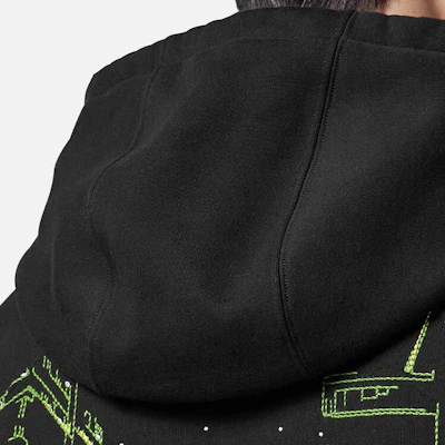 베르사체 FW23 블랙 로고 자수 집업 후디. 1012556-1A09046-1B000 Sizing 베르사체 FW23 블랙 로고 자수 집업 후디. 1012556-1A09046-1B000