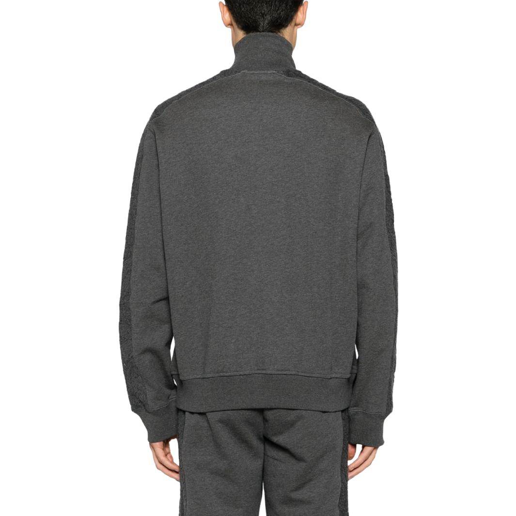 VERSACE FW23  Grey Embroidered Logo Long Sleeve Jacket 1013973-1A09876-5E010 圖 4