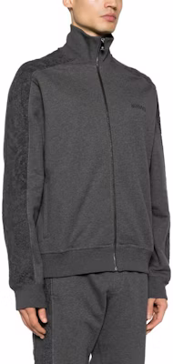 VERSACE FW23 Grey Embroidered Logo Long Sleeve Jacket 1013973-1A09876-5E010 Purchase VERSACE FW23 Grey Embroidered Logo Long Sleeve Jacket 1013973-1A09876-5E010