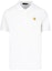 Order Versace FW23 Solid Color Relaxed Fit Short Sleeve Polo Shirt - White 1008492-1A06071-1W000