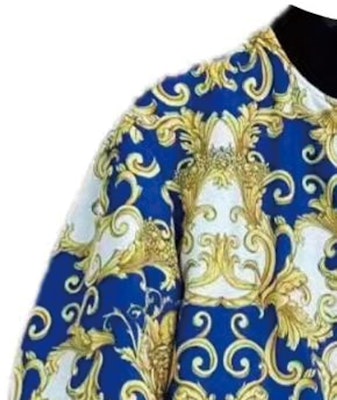 VERSACE FW23 巴洛克印花雙面拉鍊外套 男士 多色 A89511S-1A05885-5U050 Sizing VERSACE FW23 巴洛克印花雙面拉鍊外套 男士 多色 A89511S-1A05885-5U050