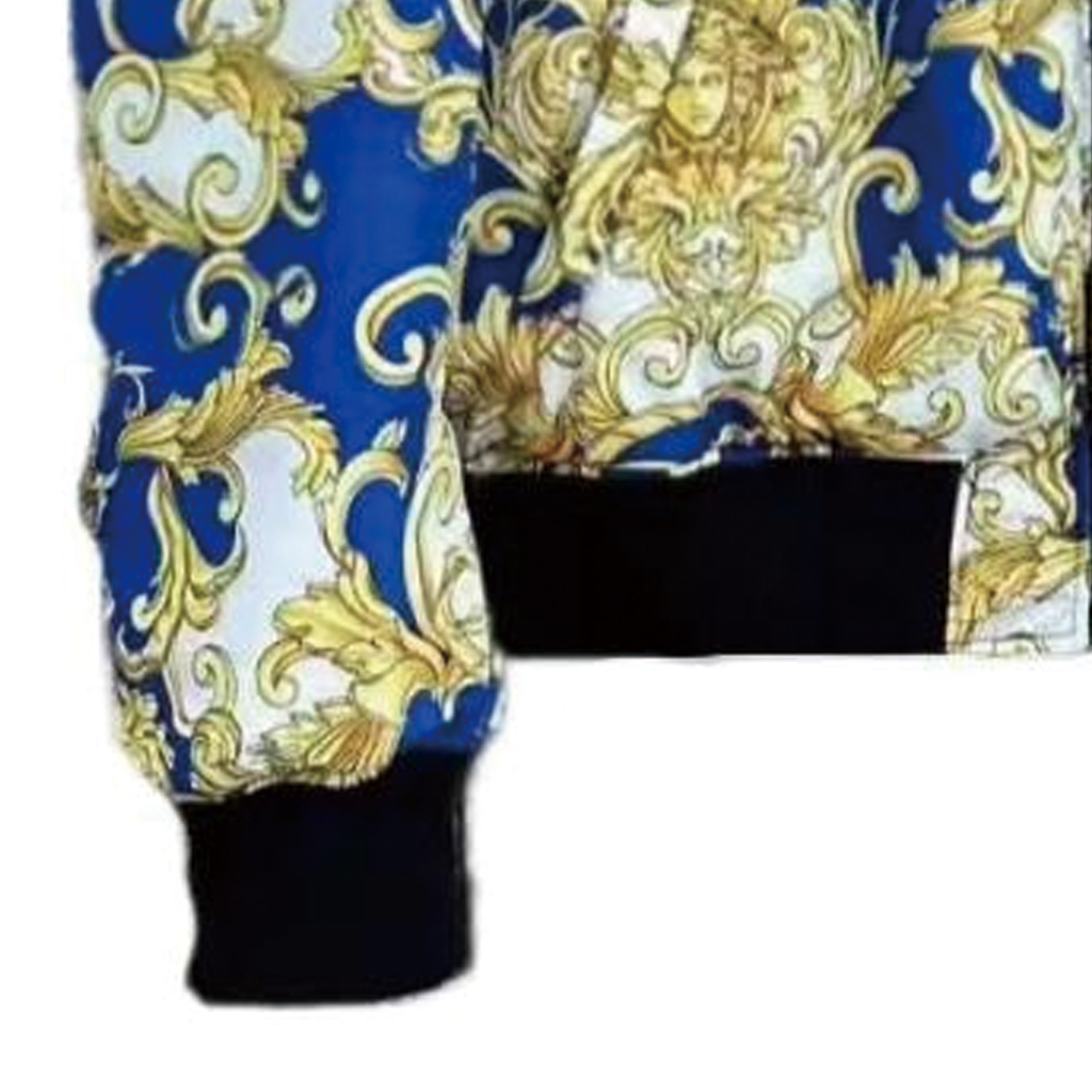 Cheap VERSACE FW23 巴洛克印花雙面拉鍊外套 男士 多色 A89511S-1A05885-5U050