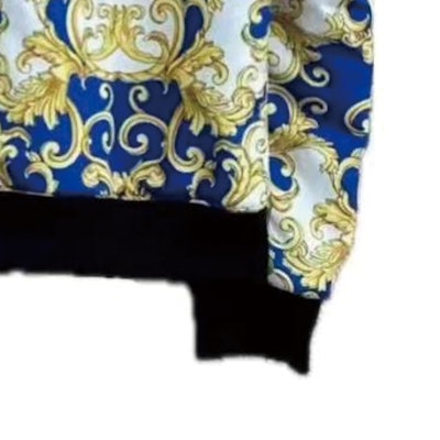 VERSACE FW23 巴洛克印花雙面拉鍊外套 男士 多色 A89511S-1A05885-5U050 2