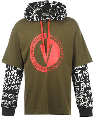 Versace FW23 Hoodie Hijau Cetak Pullover Sweatshirt 75GAHE0-7CJ01-E107 Buy Versace FW23 Hoodie Hijau Cetak Pullover Sweatshirt 75GAHE0-7CJ01-E107