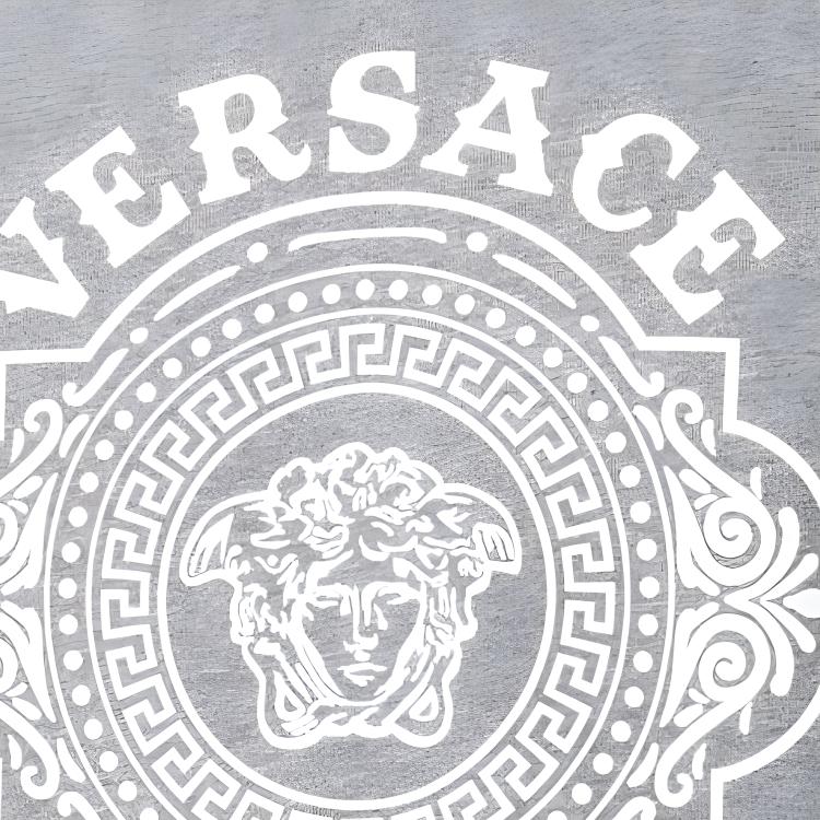 VERSACE FW23 Logo Printed Crewneck Long Sleeve Sweatshirt  Grey 1010706-1A07766-1E100 圖 7