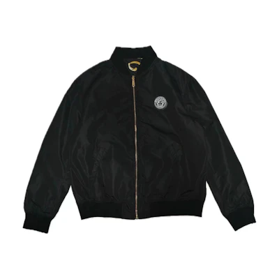 VERSACE FW23 Medusa Head Reversible Zip-Up Jacket Black A89511S-1F01637-5B090