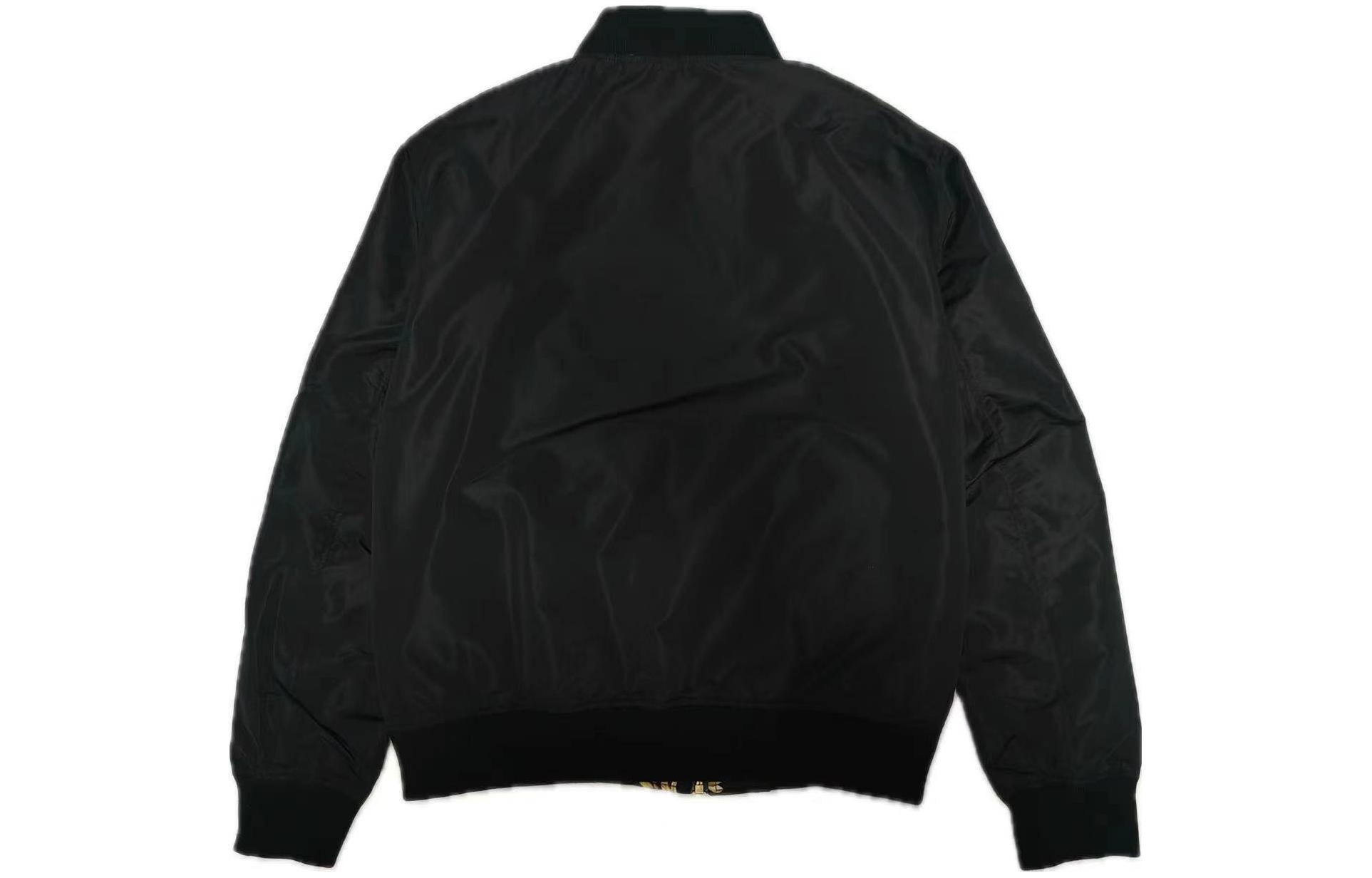 Lookbook VERSACE FW23 Jaket Reversible Zip-Up Medusa Head Hitam A89511S-1F01637-5B090