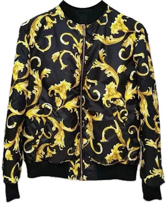 VERSACE FW23 Jaket Reversible Zip-Up Medusa Head Hitam A89511S-1F01637-5B090 Shop VERSACE FW23 Jaket Reversible Zip-Up Medusa Head Hitam A89511S-1F01637-5B090