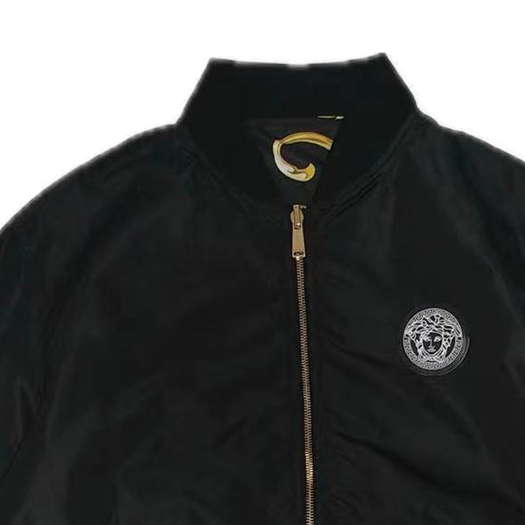 Details for VERSACE FW23 Jaket Reversible Zip-Up Medusa Head Hitam A89511S-1F01637-5B090