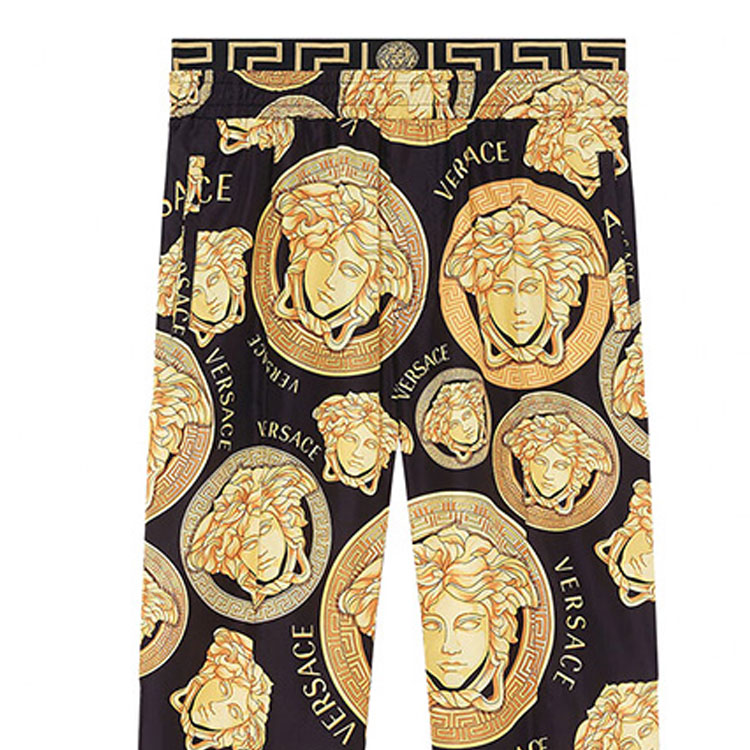 Details for 范思哲金色巴洛克印花标志运动长裤 A88538-1F00539-5B000