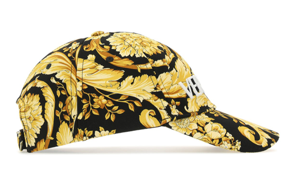 Shop Versace 金色棒球帽 男女通用 10015901A012815B000