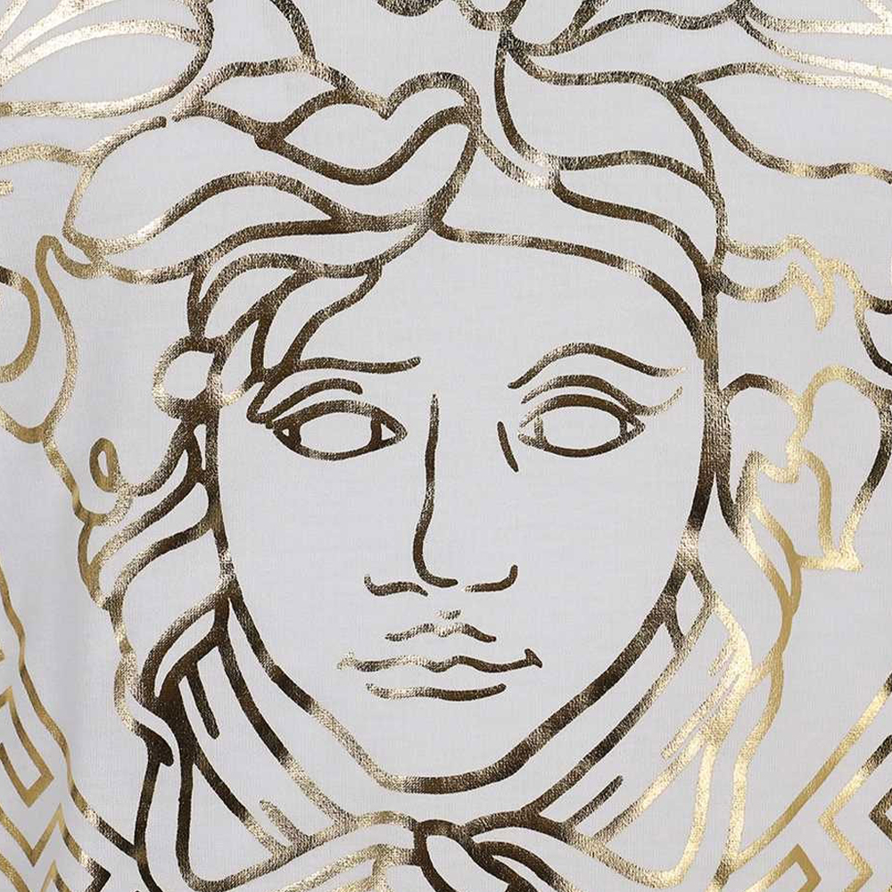 Details for ヴェルサーチ ゴールドロゴ Tシャツ ホワイト A89286-A228806-A1001