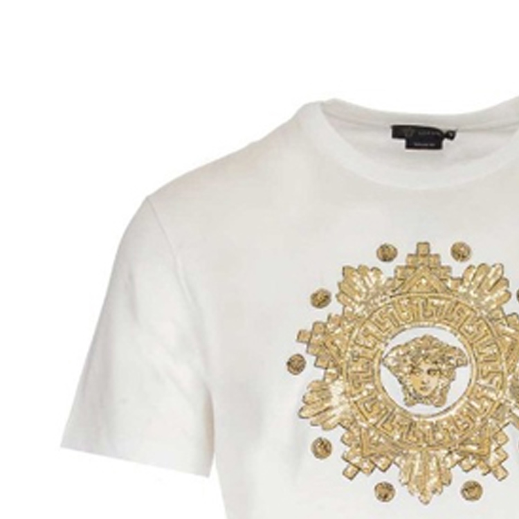 VERSACE Gold Medusa Head Short Sleeve Tee White A85171-A228806-A2088 圖 7