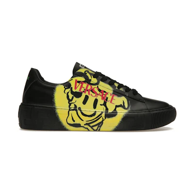 Versace Greca 'Smiling Medusa - Black'